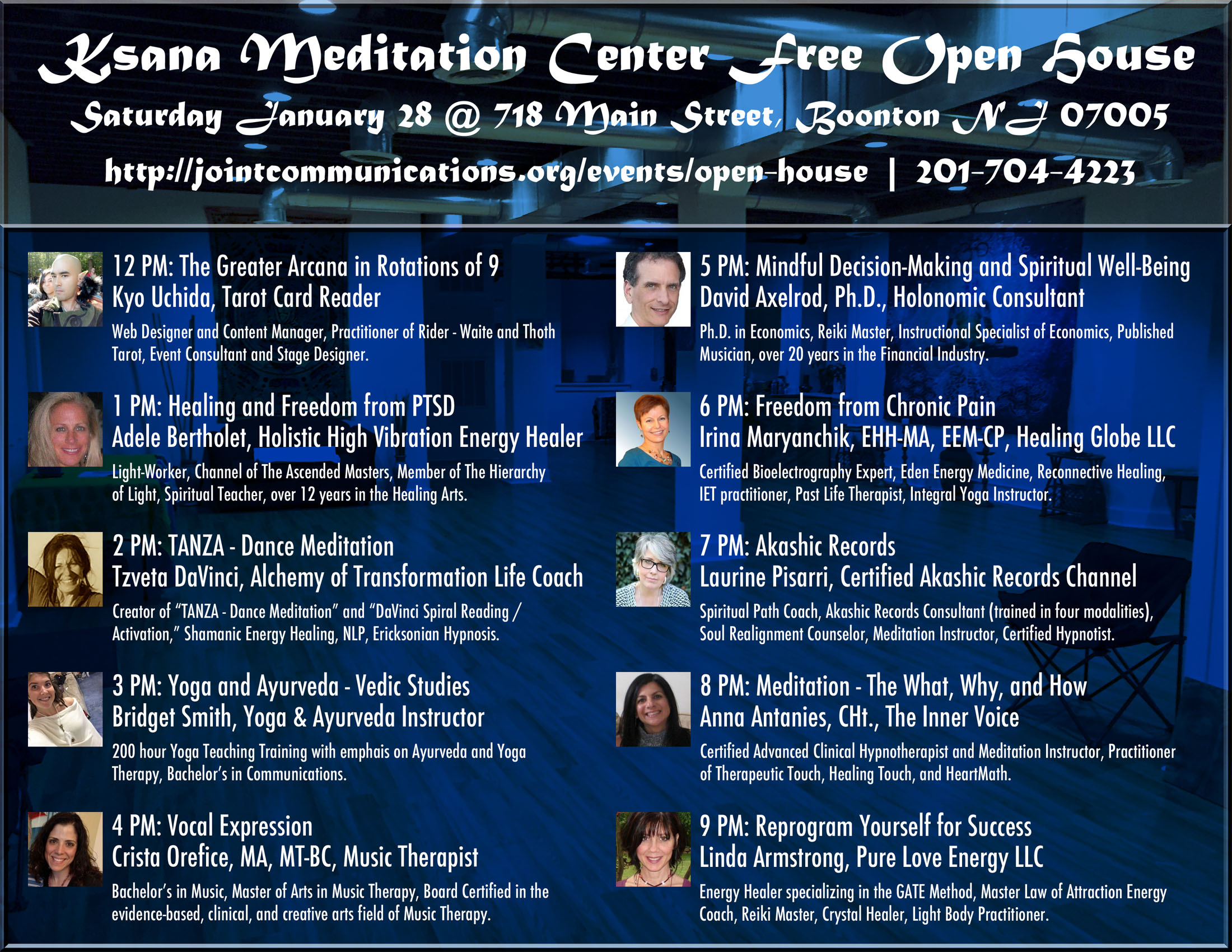 Open House - Ksana Meditation Center - An Open Space for Healing & Growth